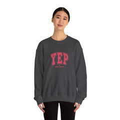 Yep Still Single Valentine's Day Unisex Heavy Blend™ Crewneck Sweatshirt