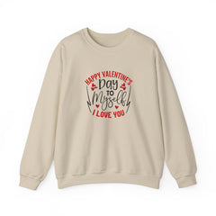 Happy Valentine's Day to Myself Unisex Heavy Blend™ Crewneck Sweatshirt