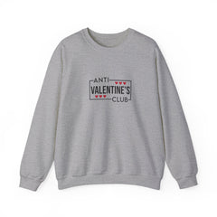 Anti-Valentine's Day Club Unisex Heavy Blend™ Crewneck Sweatshirt