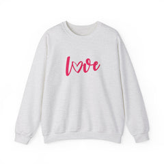 Valentine's Day Pink Love Unisex Heavy Blend™ Crewneck Sweatshirt