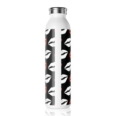 Valentine's Day Pattern Slim Water Bottle 20 oz.