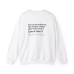 Valentine's Day Hugs and Kisses Unisex Heavy Blend™ Crewneck Sweatshirt