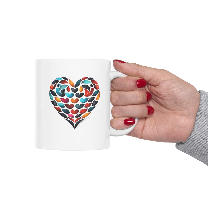 ThriveForward™ Women's Network Valentine's Day Collection Ceramic Mug 11 oz. - S.E. Burks Global Marketplace