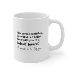 Be Kind Valentine's Day Ceramic Mug 11 oz.