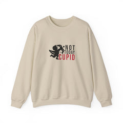 Not Today Cupid Valentine's Day Unisex Heavy Blend™ Crewneck Sweatshirt