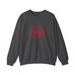 Yep Still Single Unisex Heavy Blend™ Crewneck Sweatshirt