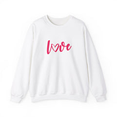 Valentine's Day Pink Love Unisex Heavy Blend™ Crewneck Sweatshirt