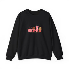 Valentine's Day Fast Food Love Unisex Heavy Blend™ Crewneck Sweatshirt