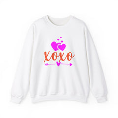 XOXO Pink Love Valentine's Day Unisex Heavy Blend™ Crewneck Sweatshirt