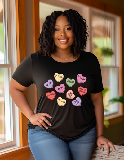 Anti-Valentine's Day Candy Short Sleeve Tee