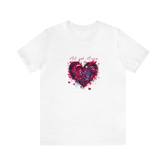 Valentine's Day Hot and Happy Short Sleeve Tee Express Delivery available