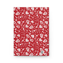 Valentine's Day Pattern Hardcover Journal Matte