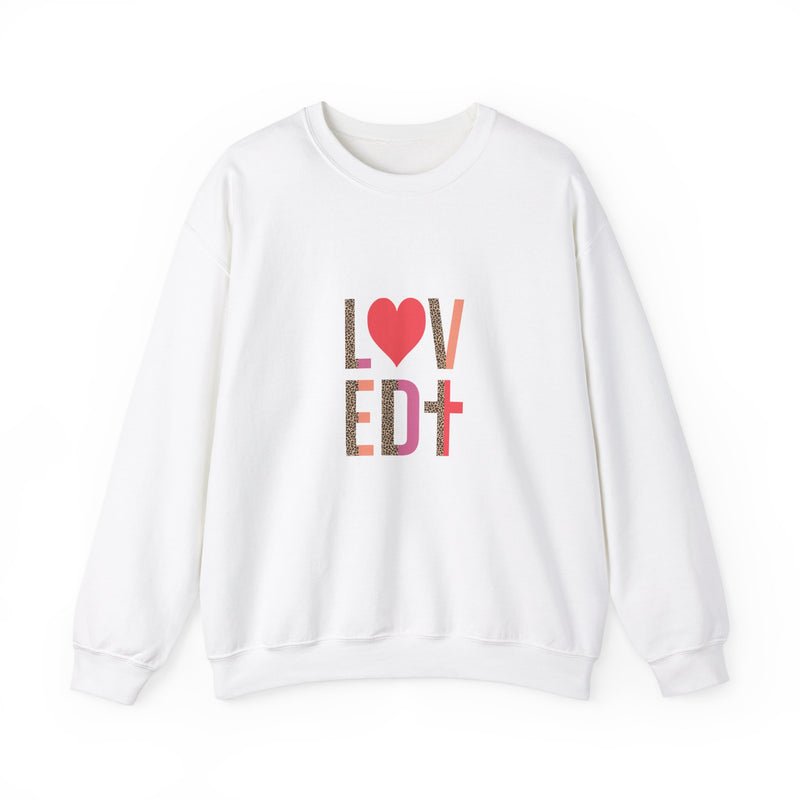 I Love EDT Valentine's Day Heavy Blend™ Crewneck Sweatshirt