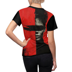 Valentine's Day Avant-garde Collection Women's Cut & Sew Tee (AOP)