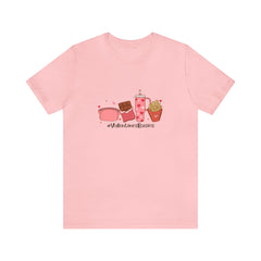 Valentine's Day Fast Food Love Unisex Jersey Short Sleeve Tee