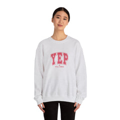 Yep Still Single Valentine's Day Unisex Heavy Blend™ Crewneck Sweatshirt