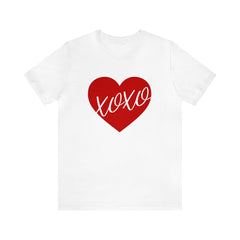 XOXO Heart Valentine's Day Short Sleeve Tee