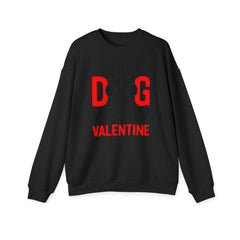 My Dog Is My Valentine Drop Shoulder Sweatshirt