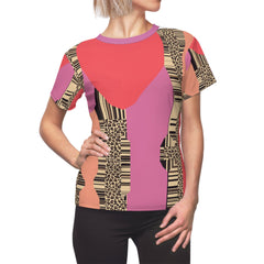 Abstract Art Collection Women's Cut & Sew Tee (AOP)