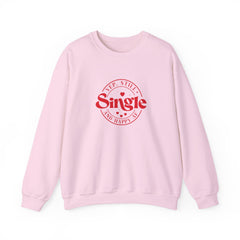 Yep Still Single Unisex Heavy Blend™ Crewneck Sweatshirt