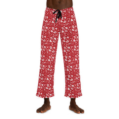 Valentine's Day Pattern Men's Pajama Pants (AOP)