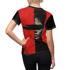 Valentine's Day Avant-garde Collection Women's Cut & Sew Tee (AOP)