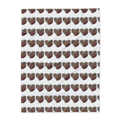 Valentine's Day Love and Football Arctic Fleece Blanket