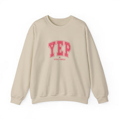 Yep Still Single Valentine's Day Unisex Heavy Blend™ Crewneck Sweatshirt