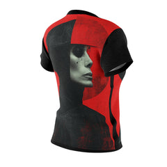 Valentine's Day Avant-garde Collection Women's Cut & Sew Tee (AOP)