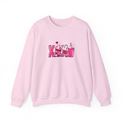 Valentine's Day Frappuccino Unisex Heavy Blend™ Crewneck Sweatshirt