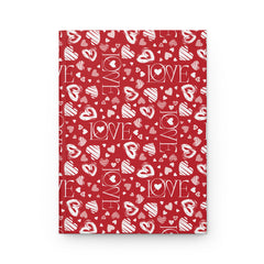 Valentine's Day Pattern Hardcover Journal Matte