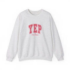 Yep Still Single Valentine's Day Unisex Heavy Blend™ Crewneck Sweatshirt