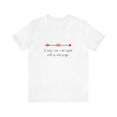 Cupid's Arrow Valentine's Day Short Sleeve Tee