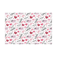 Valentine's Day Hearts Pattern Wrapping Paper