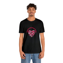 Valentine's Day Hearts and Hormones Short Sleeve Tee