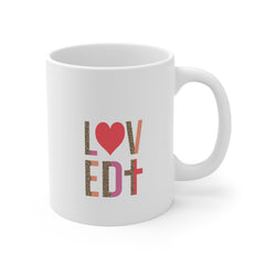 Love DT for Valentine's Day Ceramic Mug 11 oz.