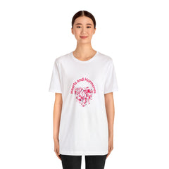 Valentine's Day Hearts and Hormones Short Sleeve Tee