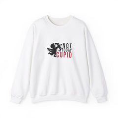 Not Today Cupid Valentine's Day Unisex Heavy Blend™ Crewneck Sweatshirt