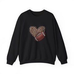 Valentine's Day Love of Football Heavy Blend™ Crewneck Sweatshirt