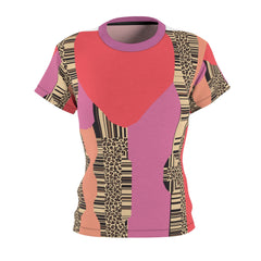 Abstract Art Collection Women's Cut & Sew Tee (AOP)