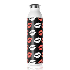 Valentine's Day Pattern Slim Water Bottle 20 oz.