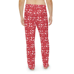 Valentine's Day Pattern Men's Pajama Pants (AOP)