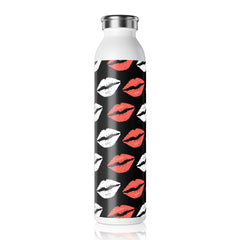 Valentine's Day Pattern Slim Water Bottle 20 oz.