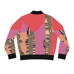 Abstract Art Collection Women's Bomber Jacket (AOP)