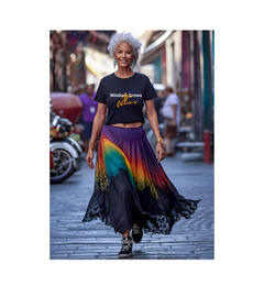 Wisdom Grows Age Glows Jersey Short Sleeve Tee - S.E. Burks Global Marketplace