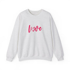 Valentine's Day Pink Love Unisex Heavy Blend™ Crewneck Sweatshirt