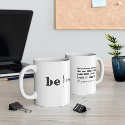 Be Kind Valentine's Day Ceramic Mug 11 oz.