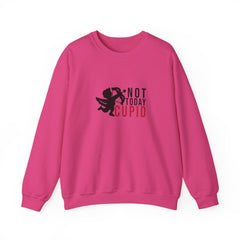 Not Today Cupid Valentine's Day Unisex Heavy Blend™ Crewneck Sweatshirt