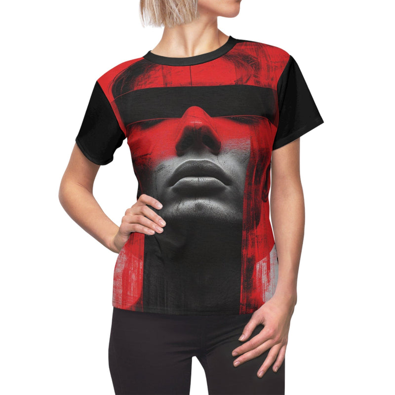 Valentine's Day Avant-garde Collection Women's Cut & Sew Tee (AOP)