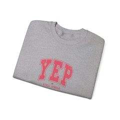 Yep Still Single Valentine's Day Unisex Heavy Blend™ Crewneck Sweatshirt